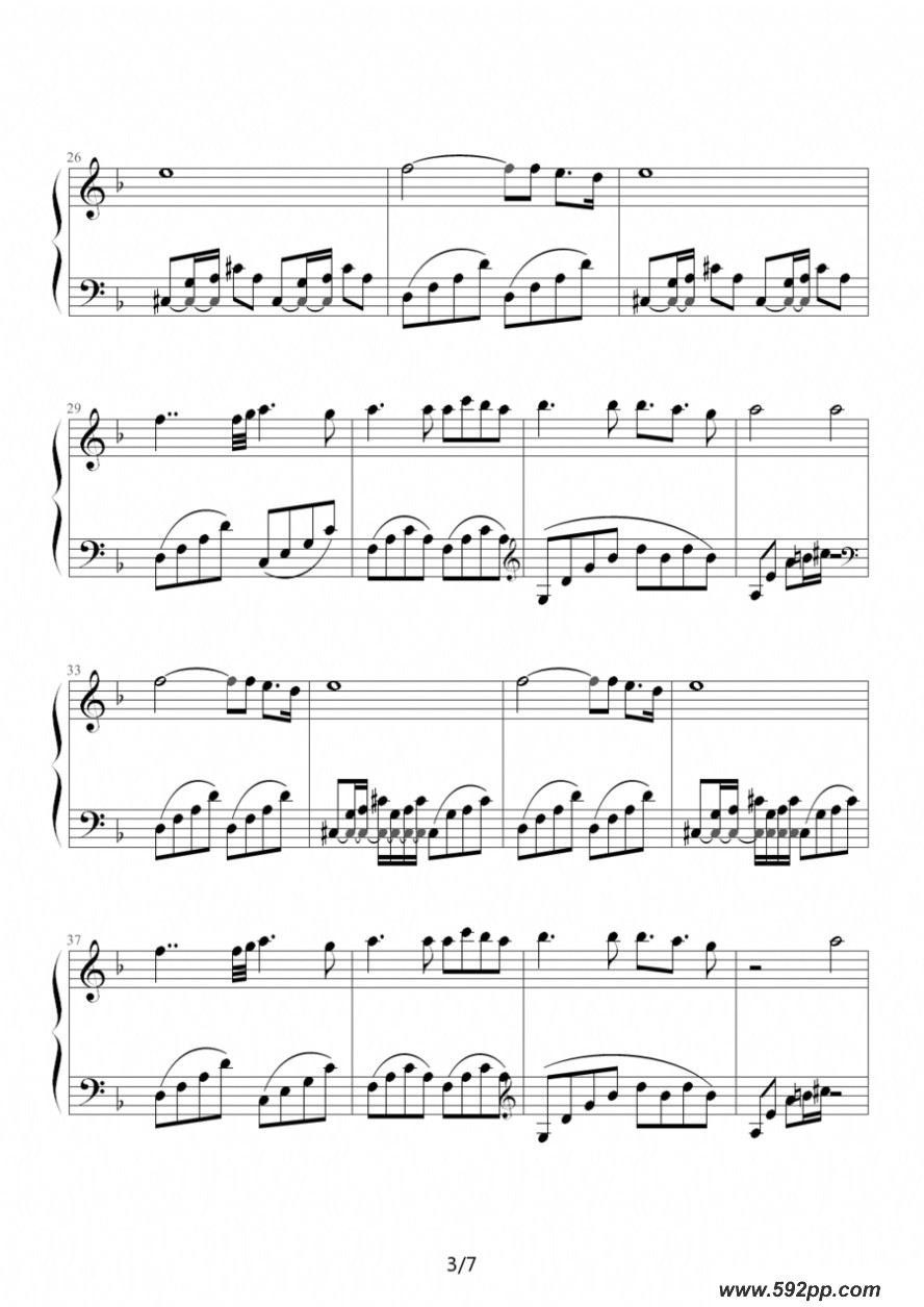 歌曲love is...2的简谱歌谱下载