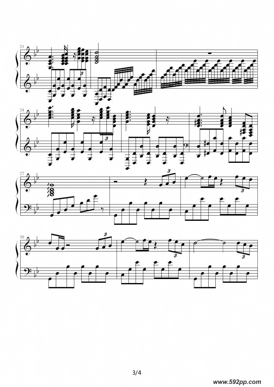 歌曲月光下的回忆的简谱歌谱下载