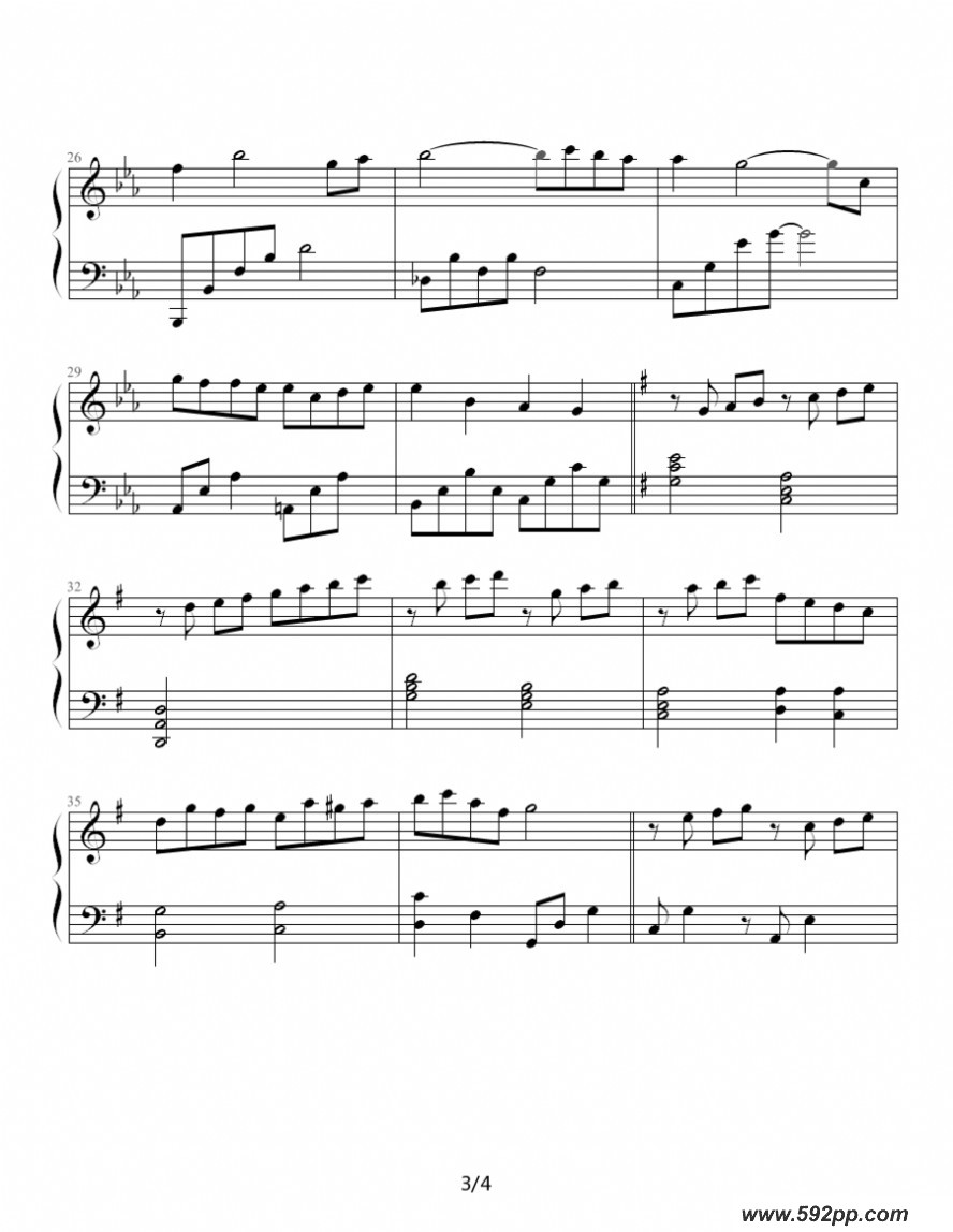 歌曲intro 一月的简谱歌谱下载