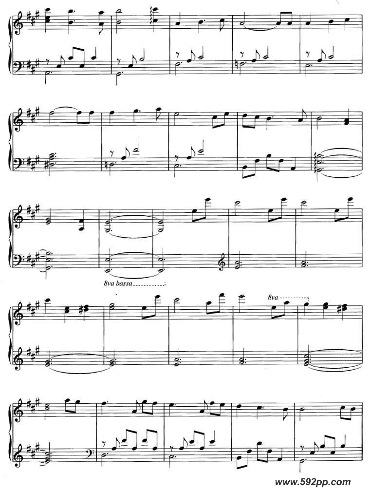 歌曲return to the heart的简谱歌谱下载