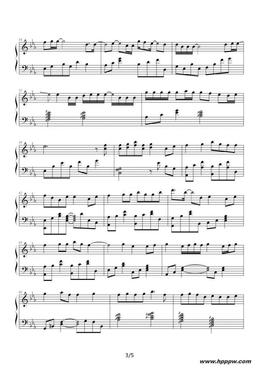 歌曲金鱼花火的简谱歌谱下载