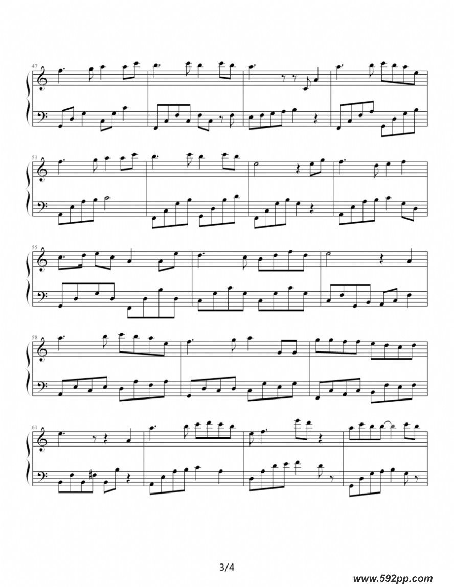 歌曲夏夜的简谱歌谱下载