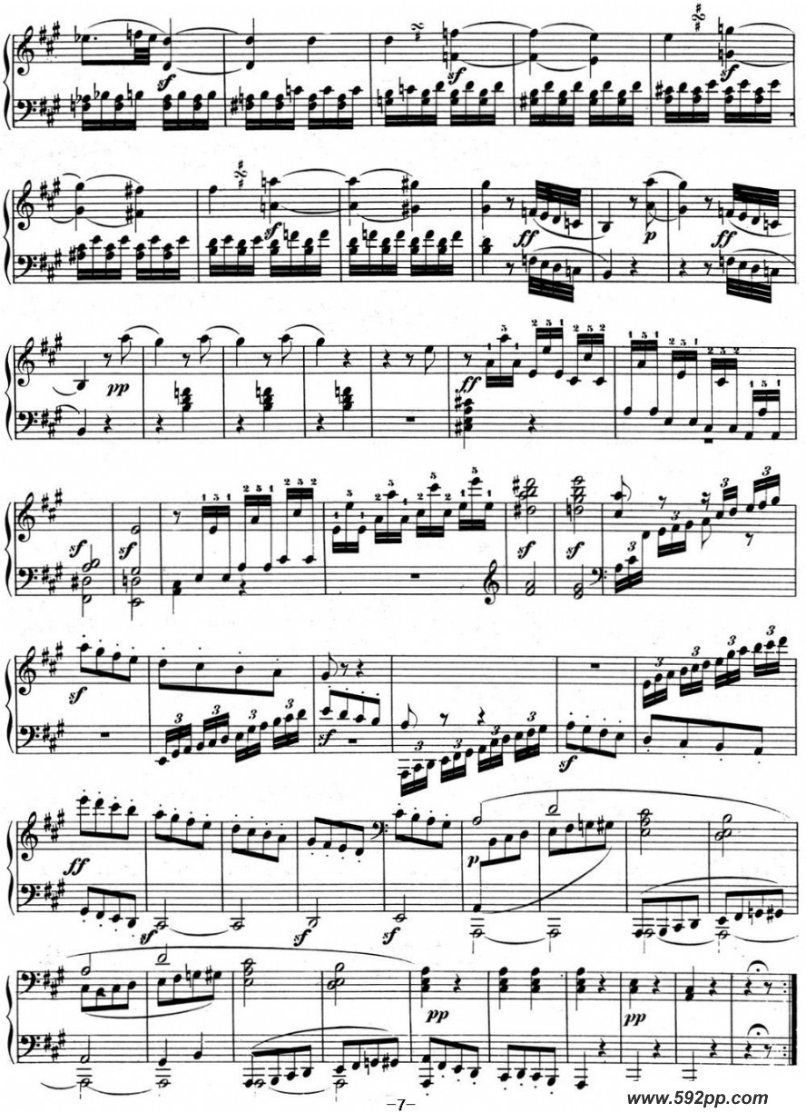 Ҹ02 A Op.2 No.2 A majorļ׸