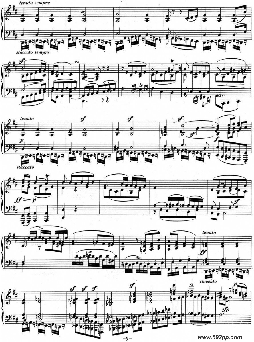 Ҹ02 A Op.2 No.2 A majorļ׸