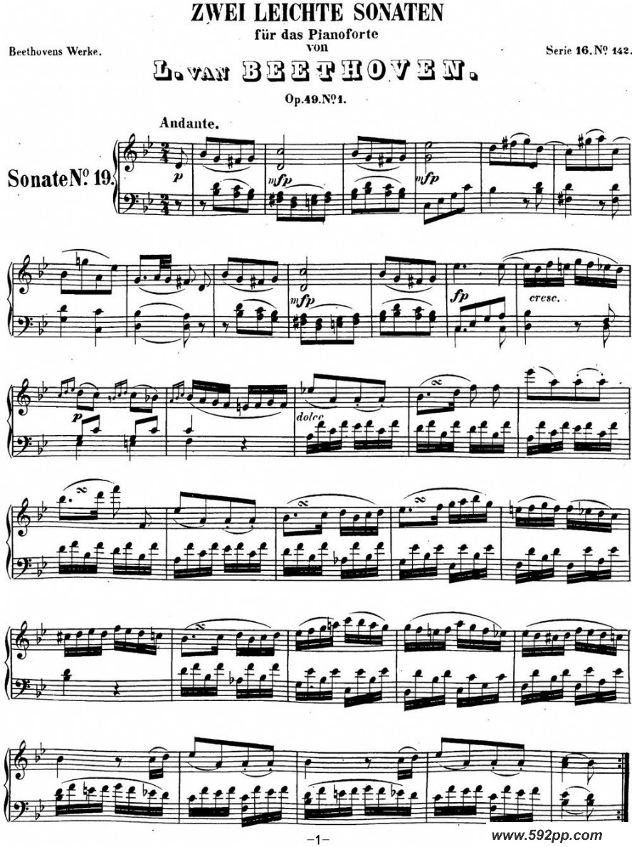 Ҹ19 gС Op.49 No.1 G minorļ׸