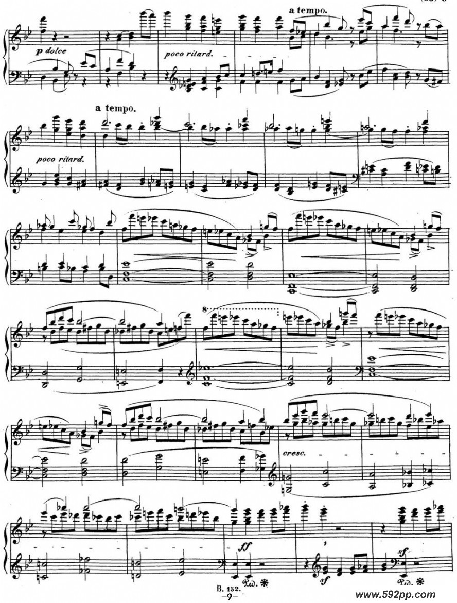 歌曲贝多芬钢琴奏鸣曲29 钢琴降B大调 Op.106 B-flat major的简谱歌谱下载