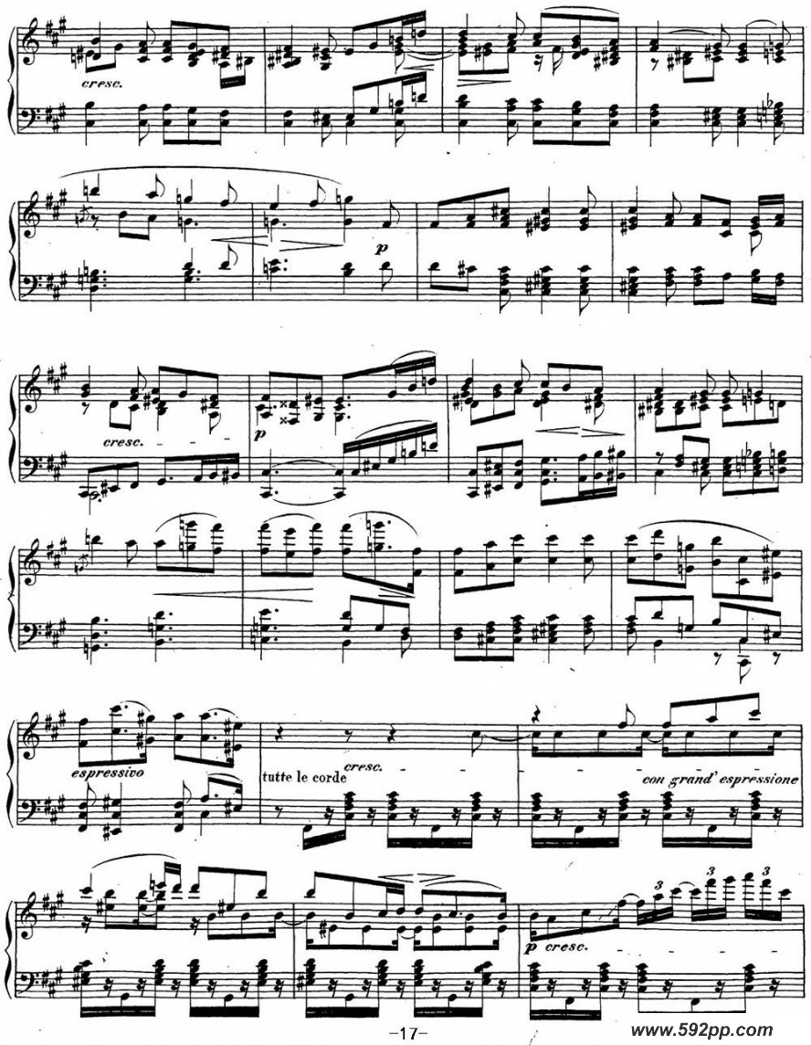 歌曲贝多芬钢琴奏鸣曲29 钢琴降B大调 Op.106 B-flat major的简谱歌谱下载