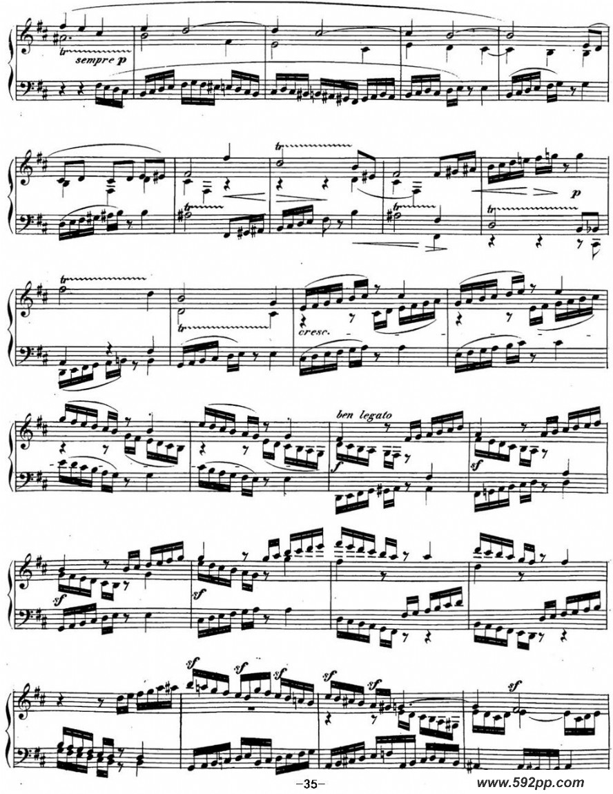 歌曲贝多芬钢琴奏鸣曲29 钢琴降B大调 Op.106 B-flat major的简谱歌谱下载