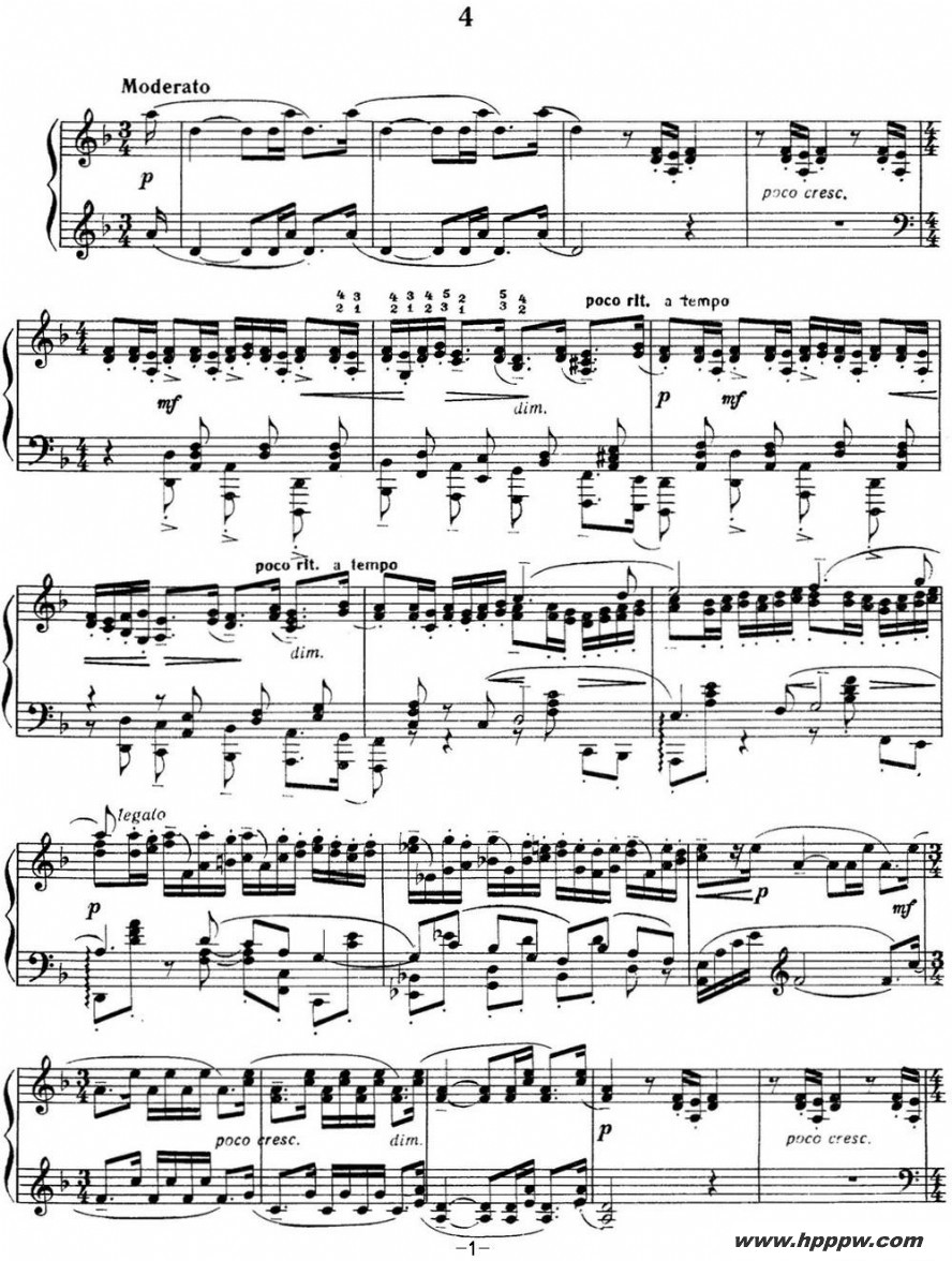 歌曲拉赫玛尼诺夫 音画练习曲4或5 etudes tableaux op.33 no.4的简谱歌谱下载