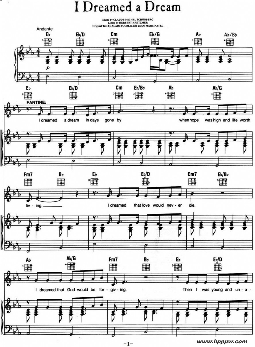 i dreamed a dream ѡ ļ׸