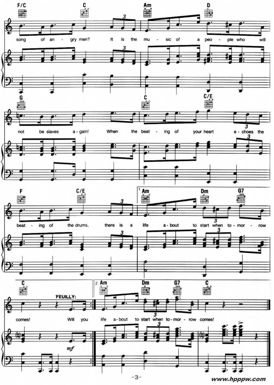 do you hear the people sing? ѡ ļ׸