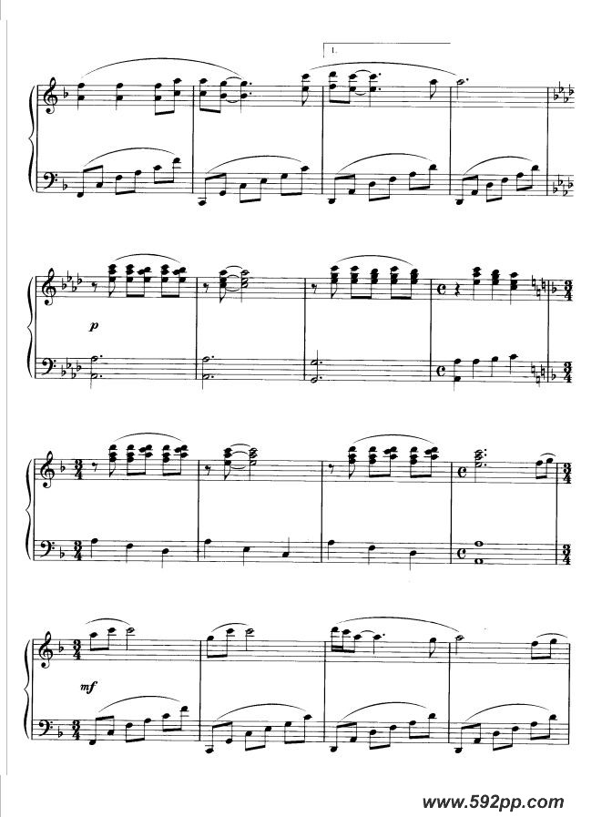 歌曲飞鸟与鱼的简谱歌谱下载