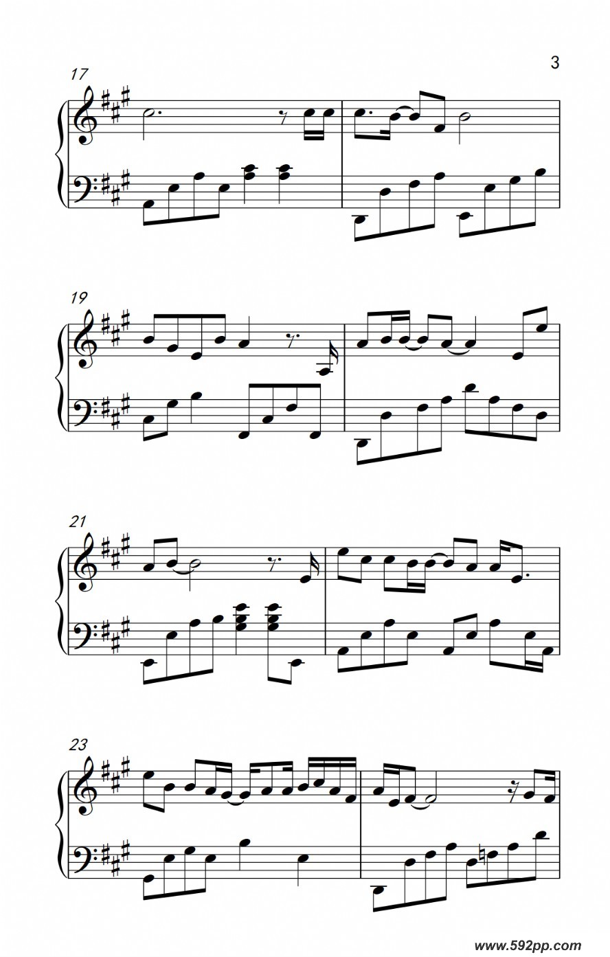 歌曲残酷月光的简谱歌谱下载