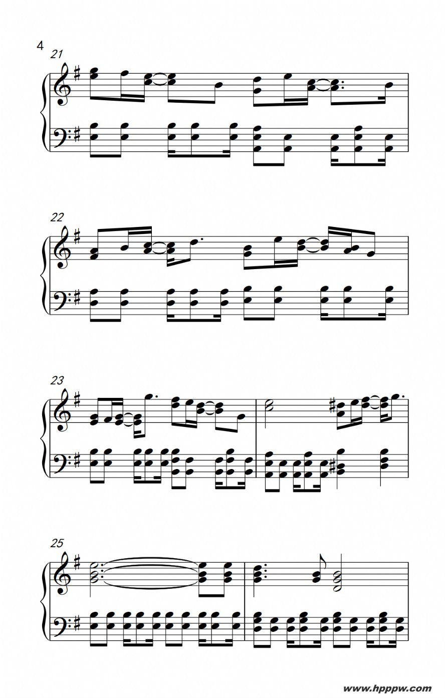 歌曲曹操的简谱歌谱下载