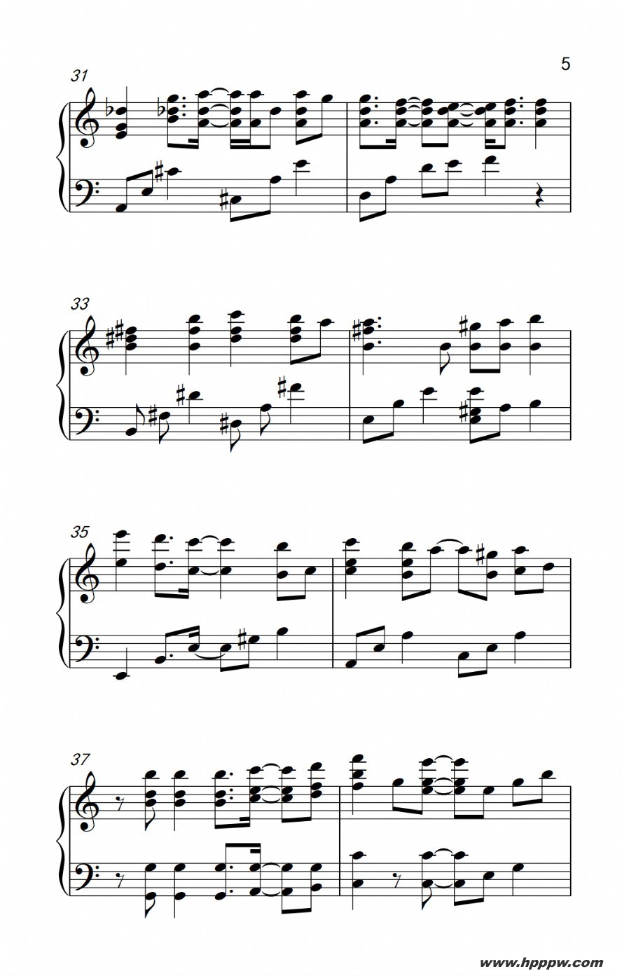 歌曲贝多芬病毒的简谱歌谱下载