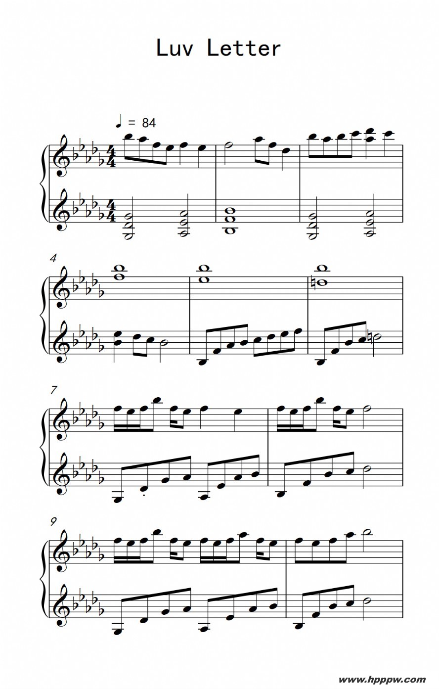 ����luv letter�ļ��׸�������