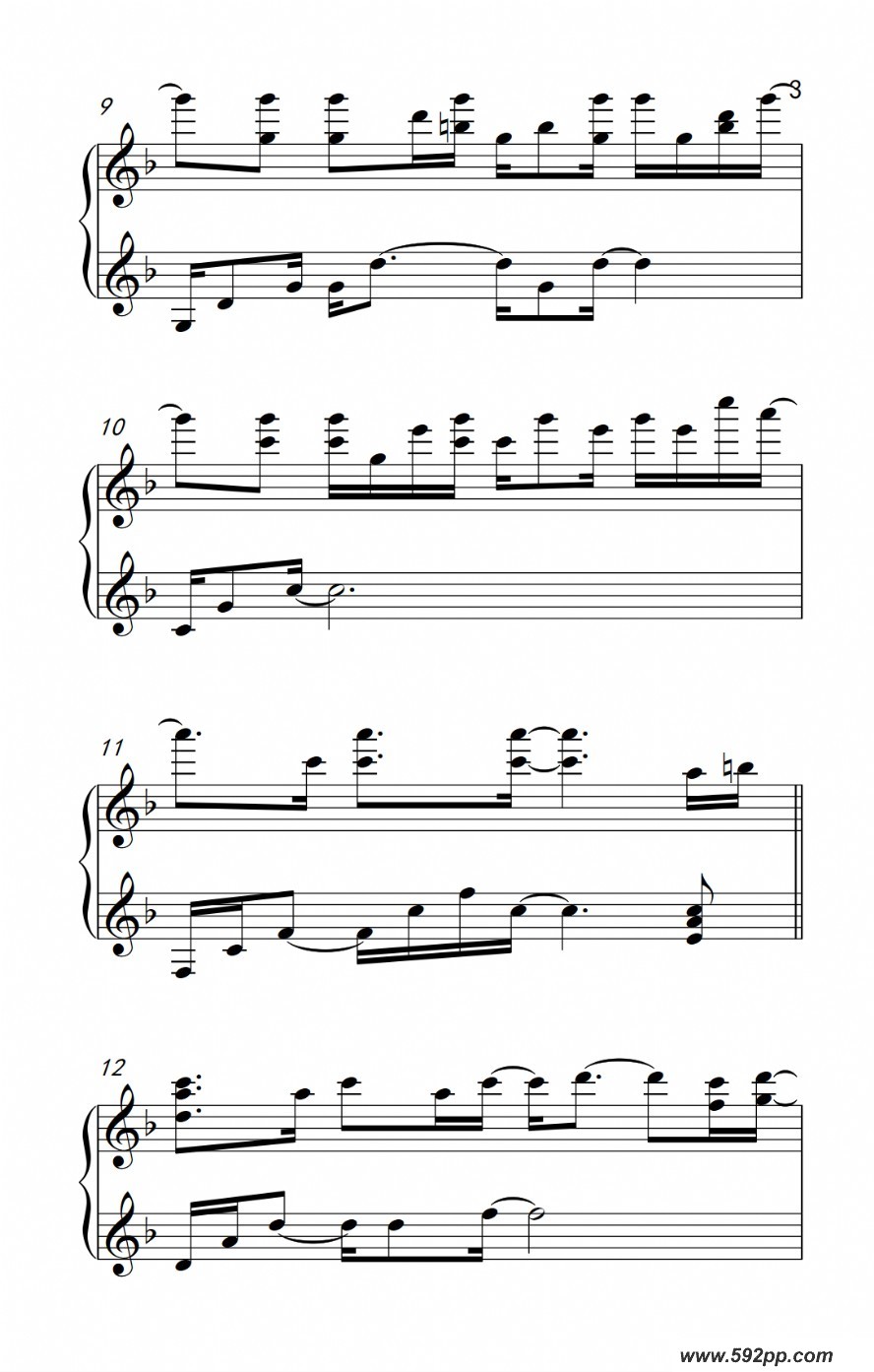 歌曲monster的简谱歌谱下载