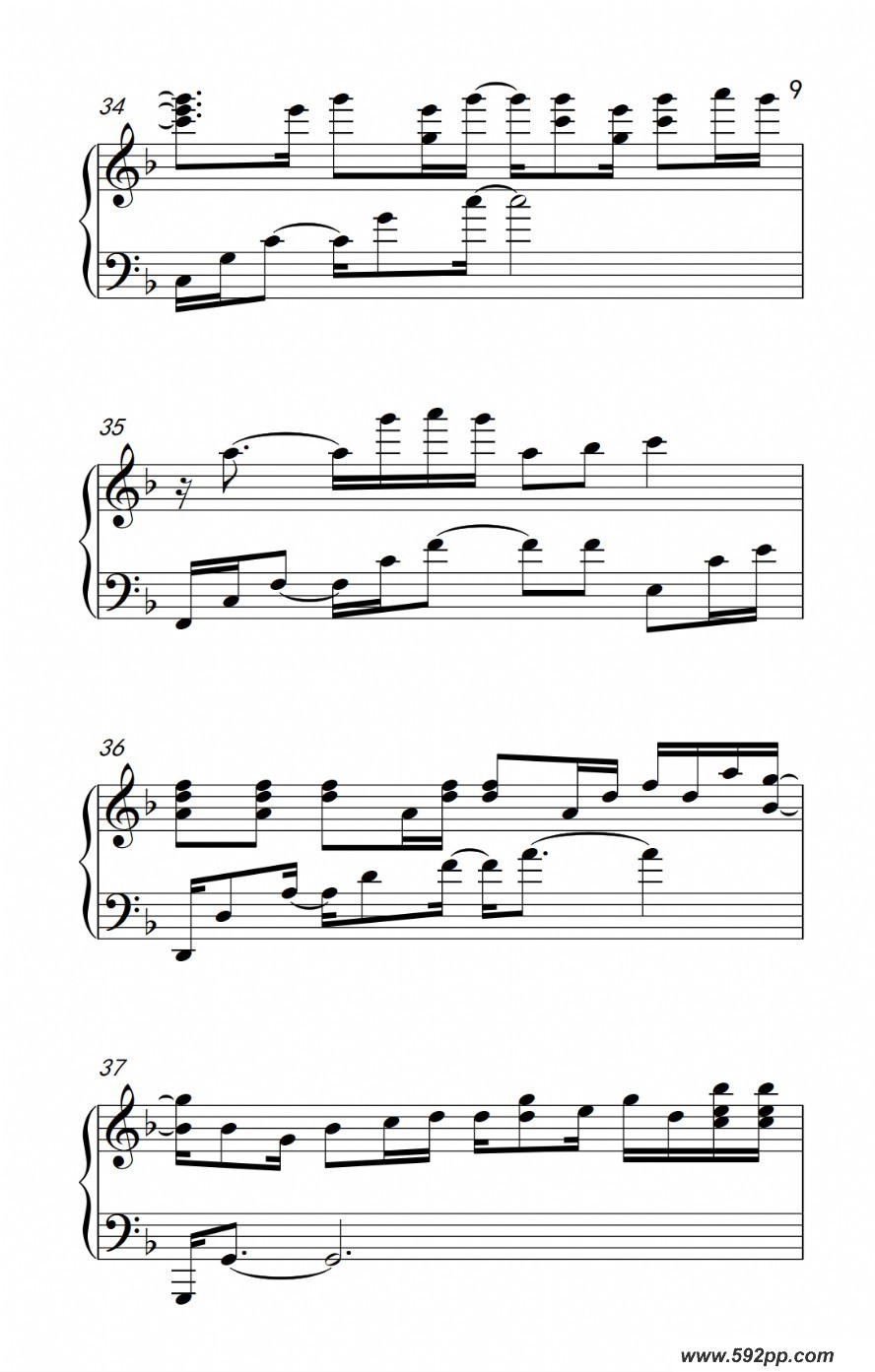 歌曲monster的简谱歌谱下载