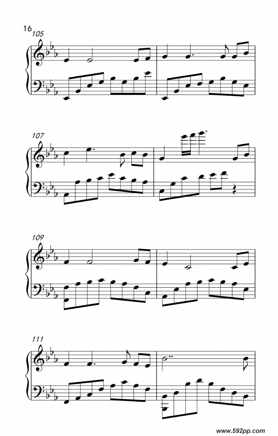 歌曲情歌王的简谱歌谱下载