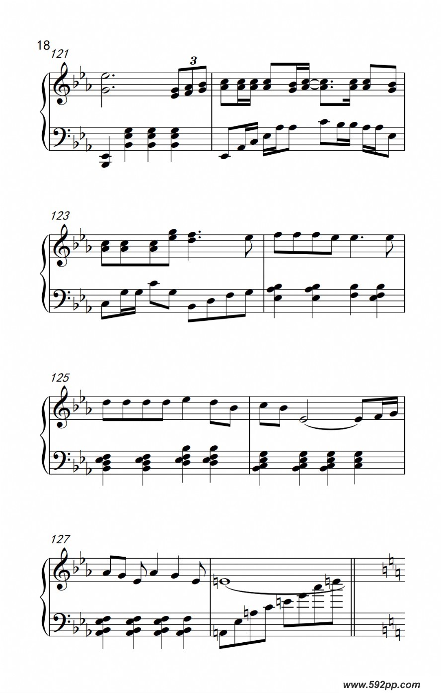 歌曲情歌王的简谱歌谱下载