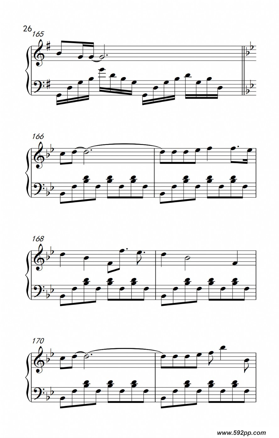 歌曲情歌王的简谱歌谱下载