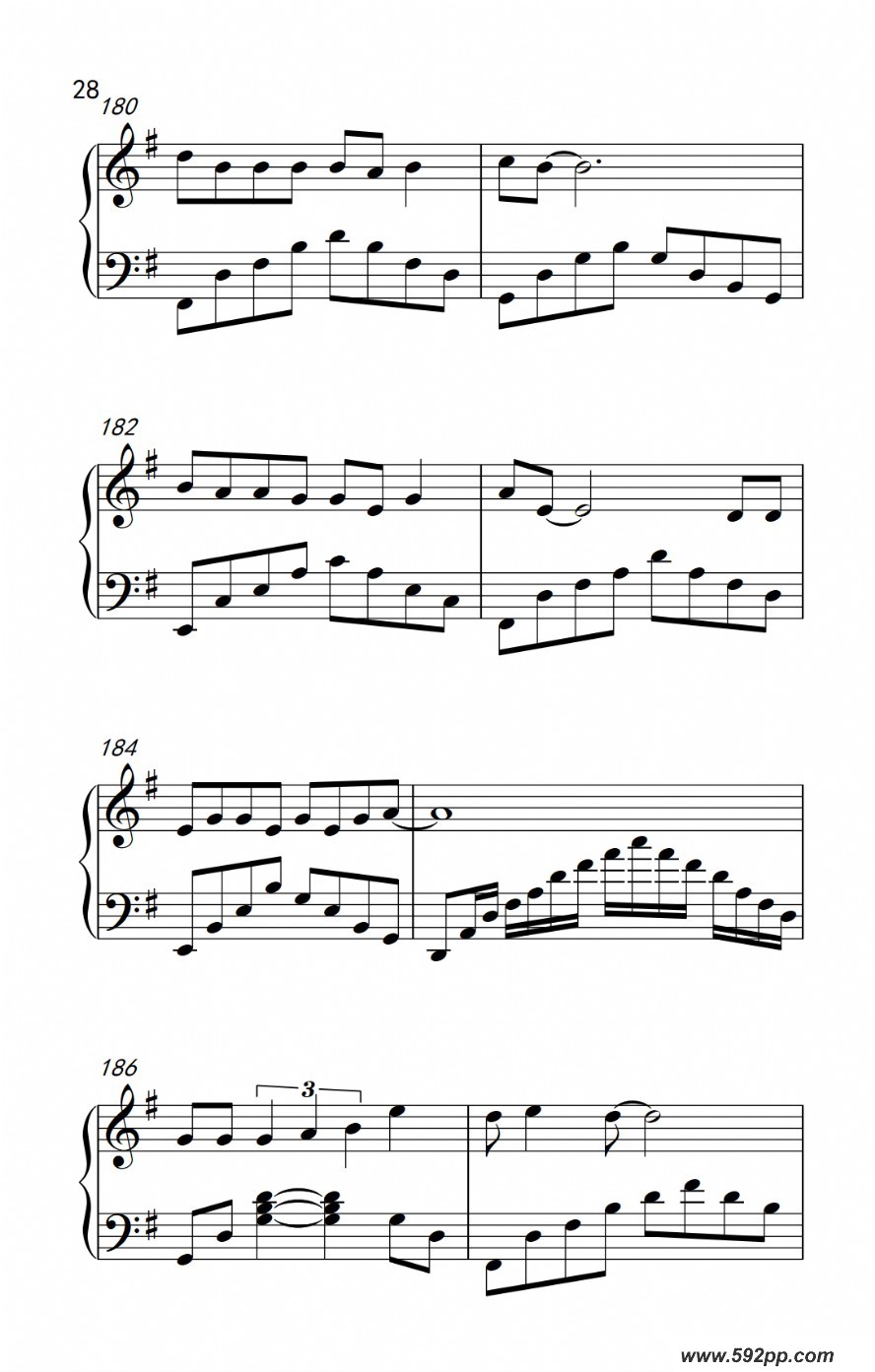 歌曲情歌王的简谱歌谱下载