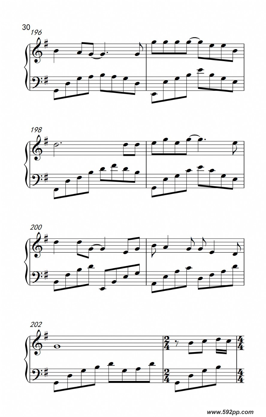 歌曲情歌王的简谱歌谱下载