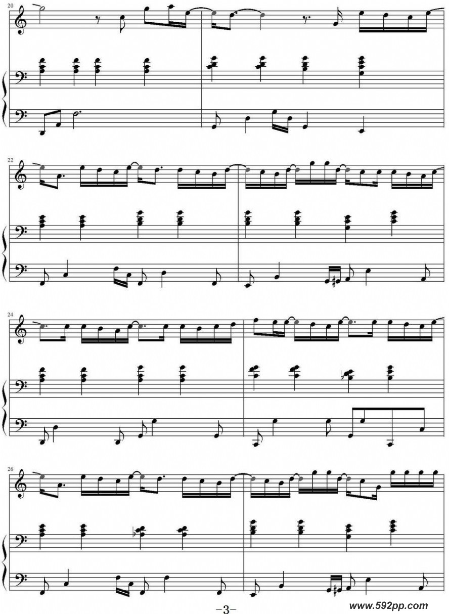 歌曲算什么男人 的简谱歌谱下载