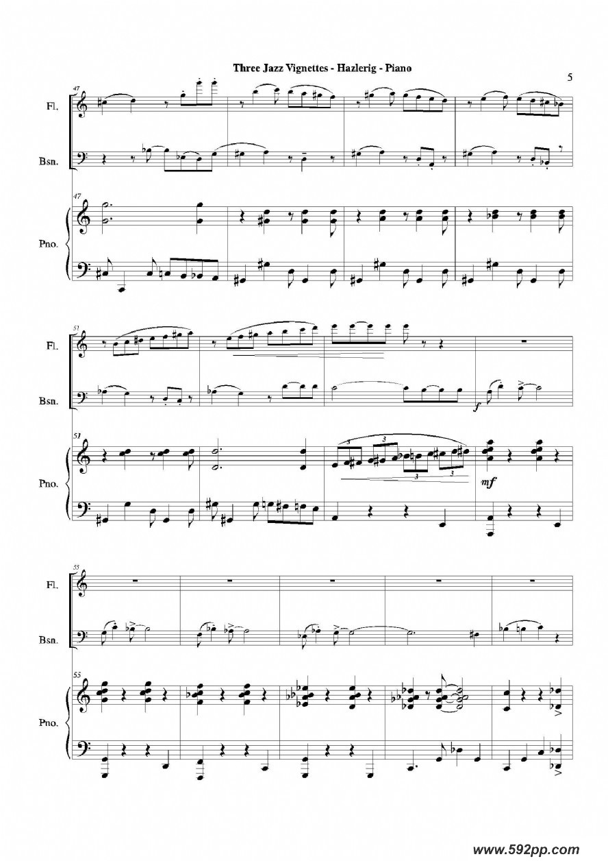 three jazz vignettesļ׸