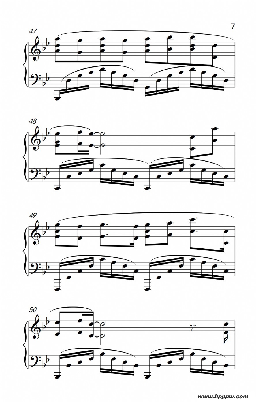 歌曲我们说好的的简谱歌谱下载