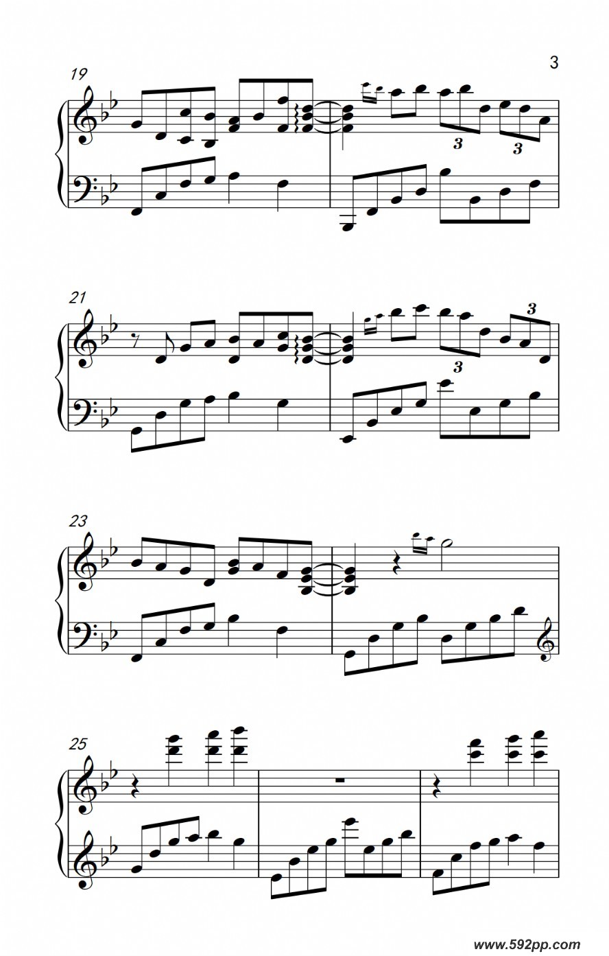 歌曲一个人旅行的简谱歌谱下载