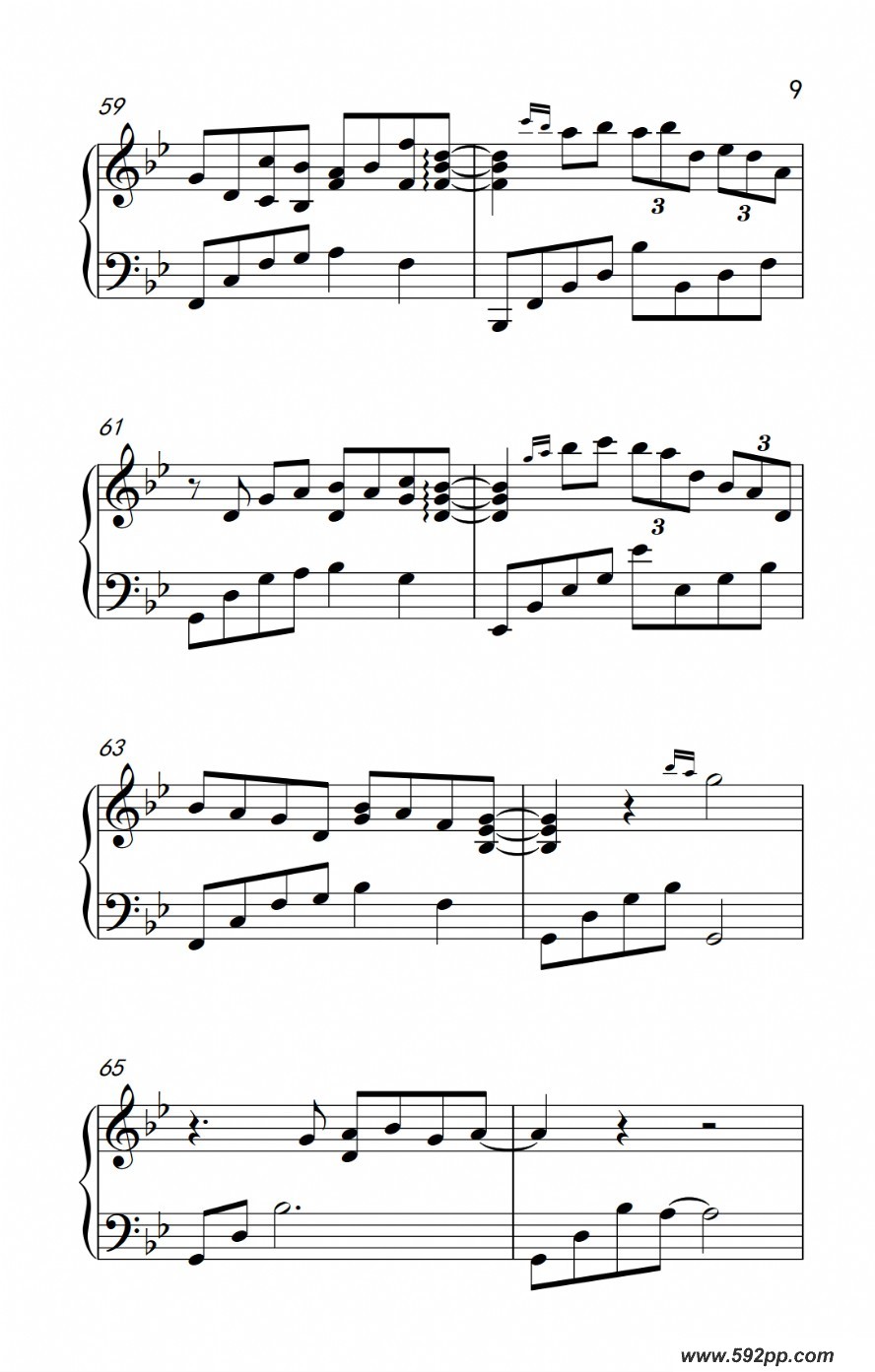 歌曲一个人旅行的简谱歌谱下载