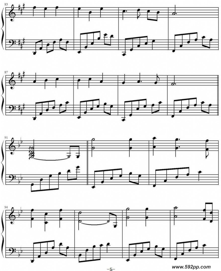 歌曲珍惜(《陆贞传奇》主题曲)的简谱歌谱下载