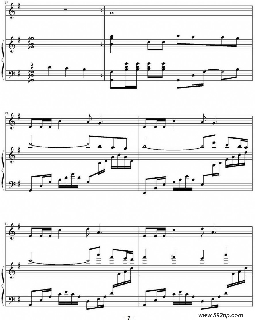 歌曲老师我想你的简谱歌谱下载