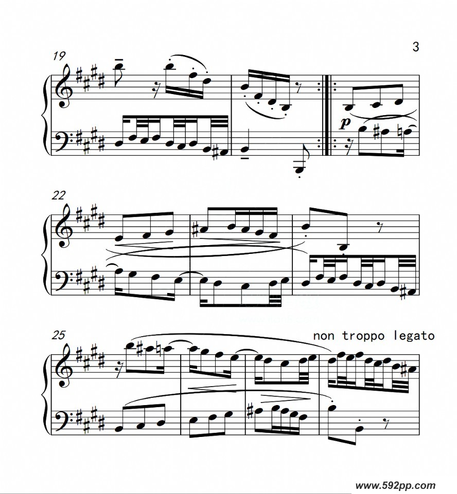 歌曲第六级a组 二部创意曲的简谱歌谱下载