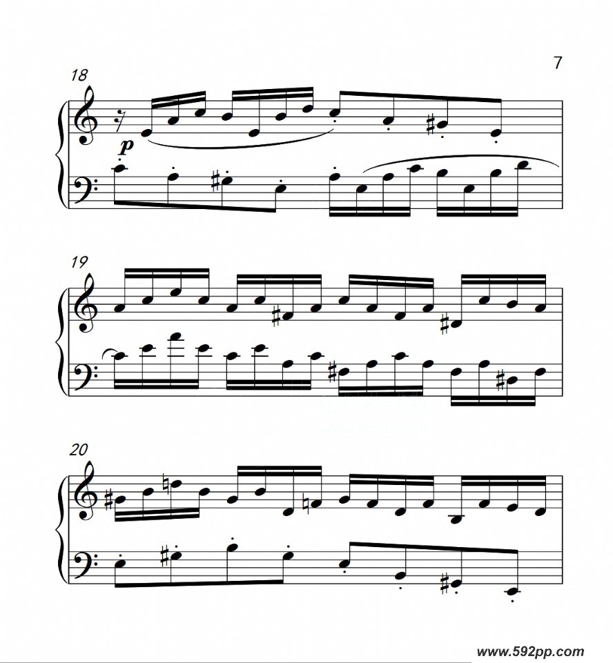 歌曲第六级b组 二部创意曲的简谱歌谱下载