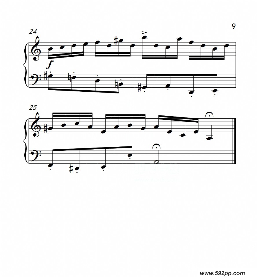 歌曲第六级b组 二部创意曲的简谱歌谱下载