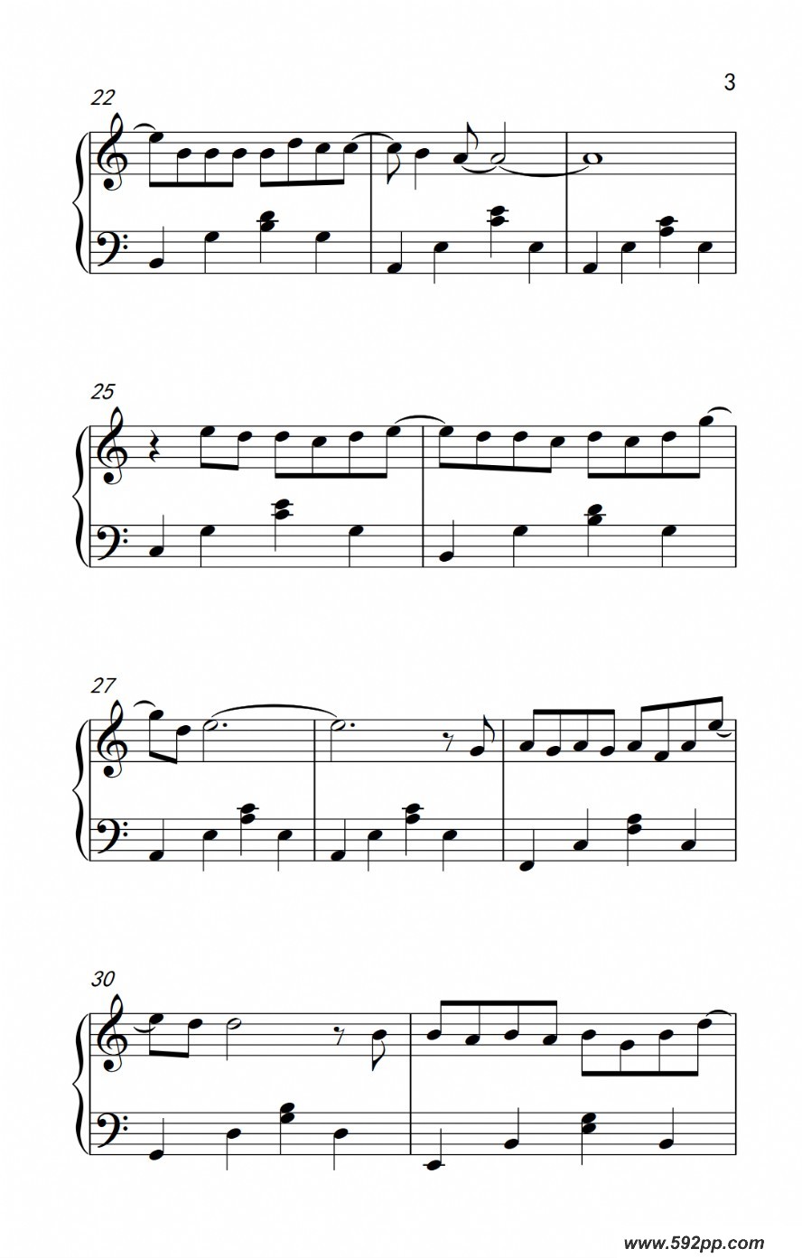 歌曲绅士的简谱歌谱下载