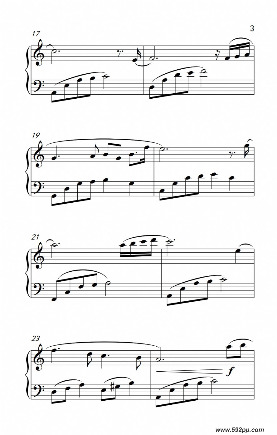 歌曲tears的简谱歌谱下载