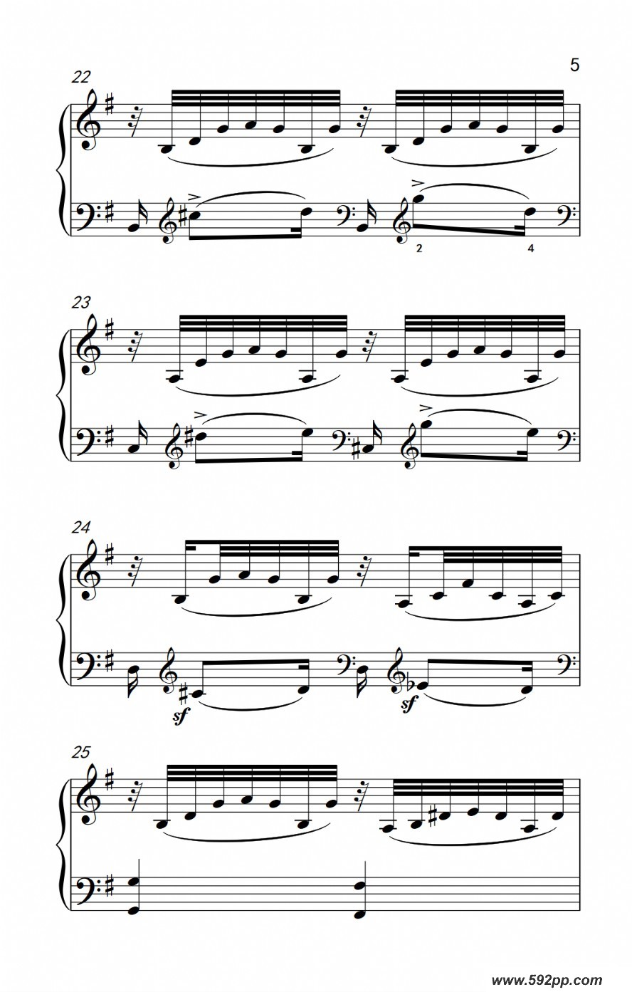 歌曲奏鸣曲 opus 2 nr.3 第二乐章的简谱歌谱下载