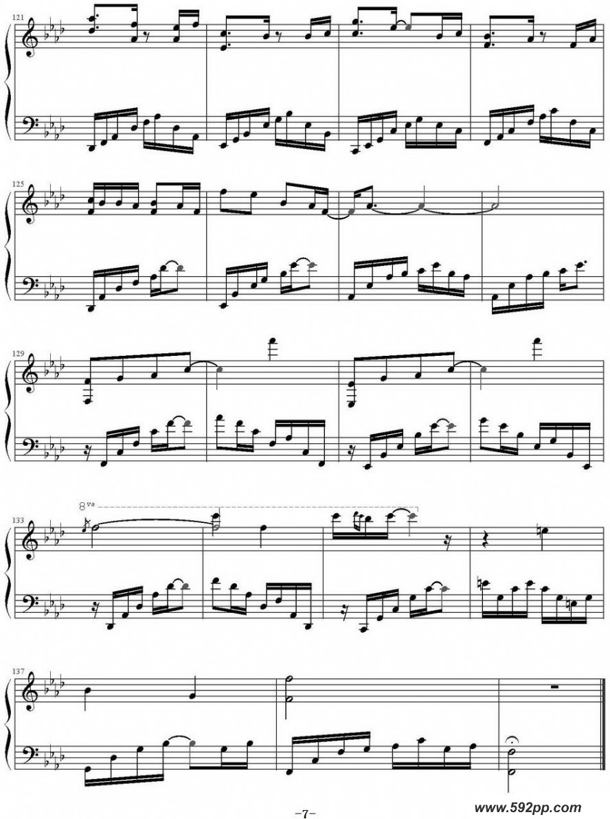 歌曲半城烟沙的简谱歌谱下载