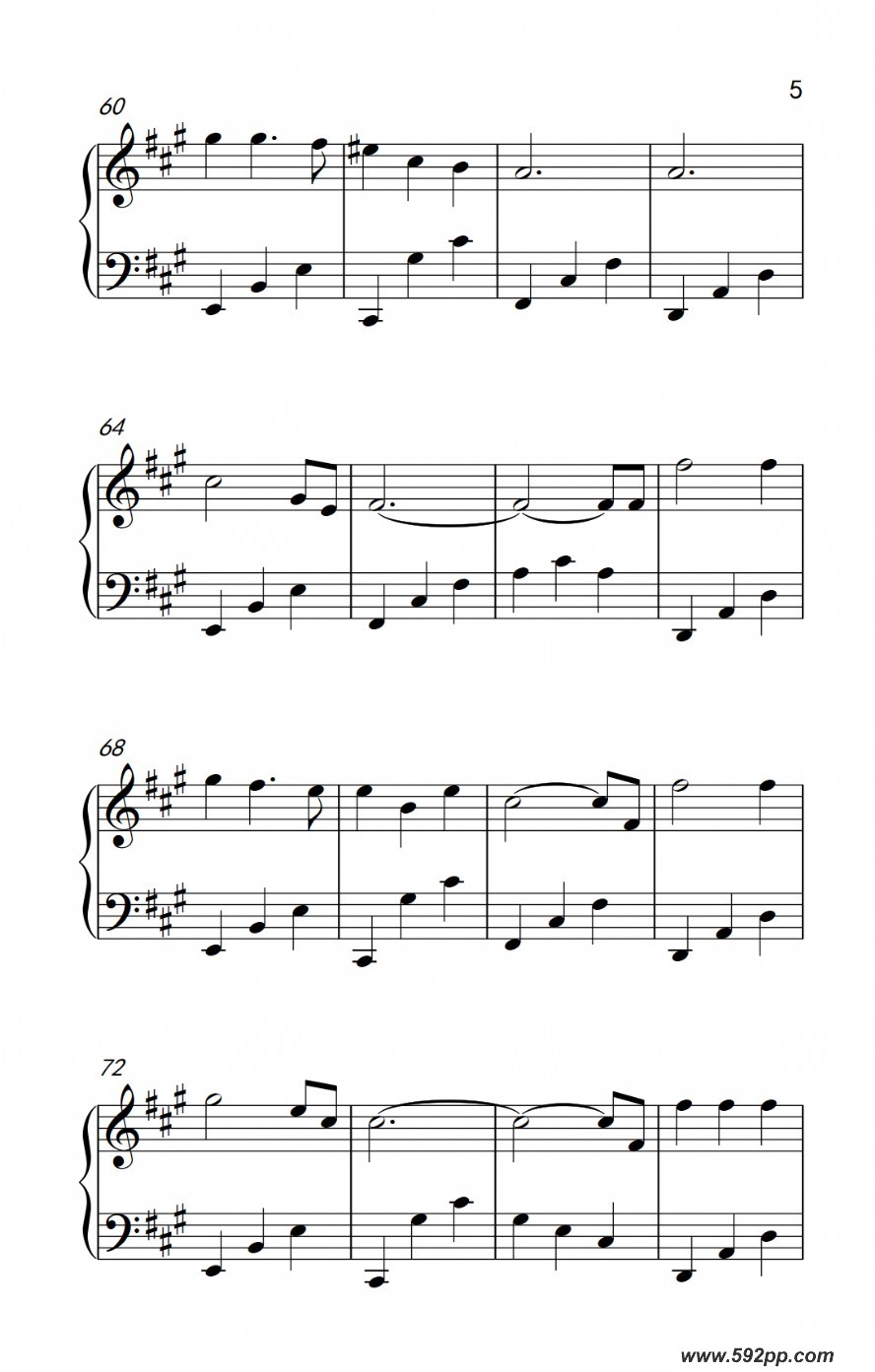 歌曲珍惜(《陆贞传奇》主题曲)的简谱歌谱下载