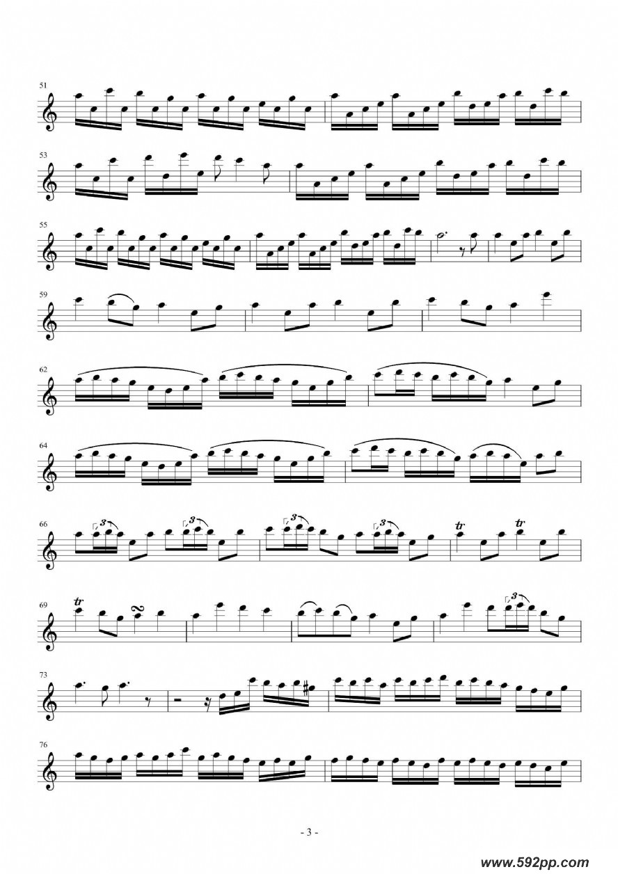 歌曲flower dance的简谱歌谱下载