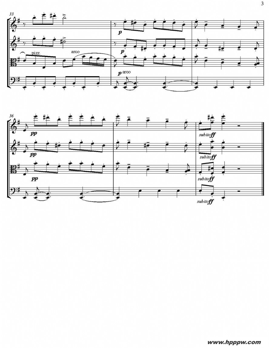 歌曲dance of the little swans的简谱歌谱下载