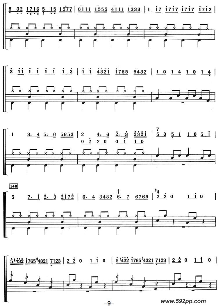 歌曲鲁斯兰与柳德米拉序曲的简谱歌谱下载