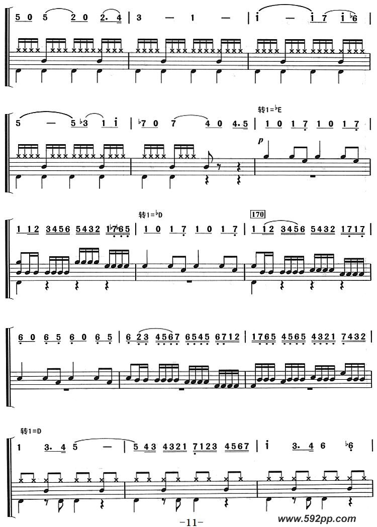 歌曲鲁斯兰与柳德米拉序曲的简谱歌谱下载