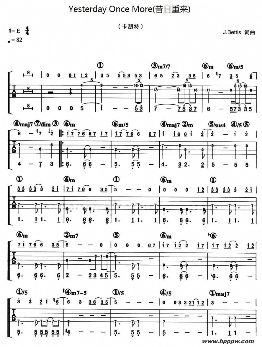 yesterday once more()ļ׸