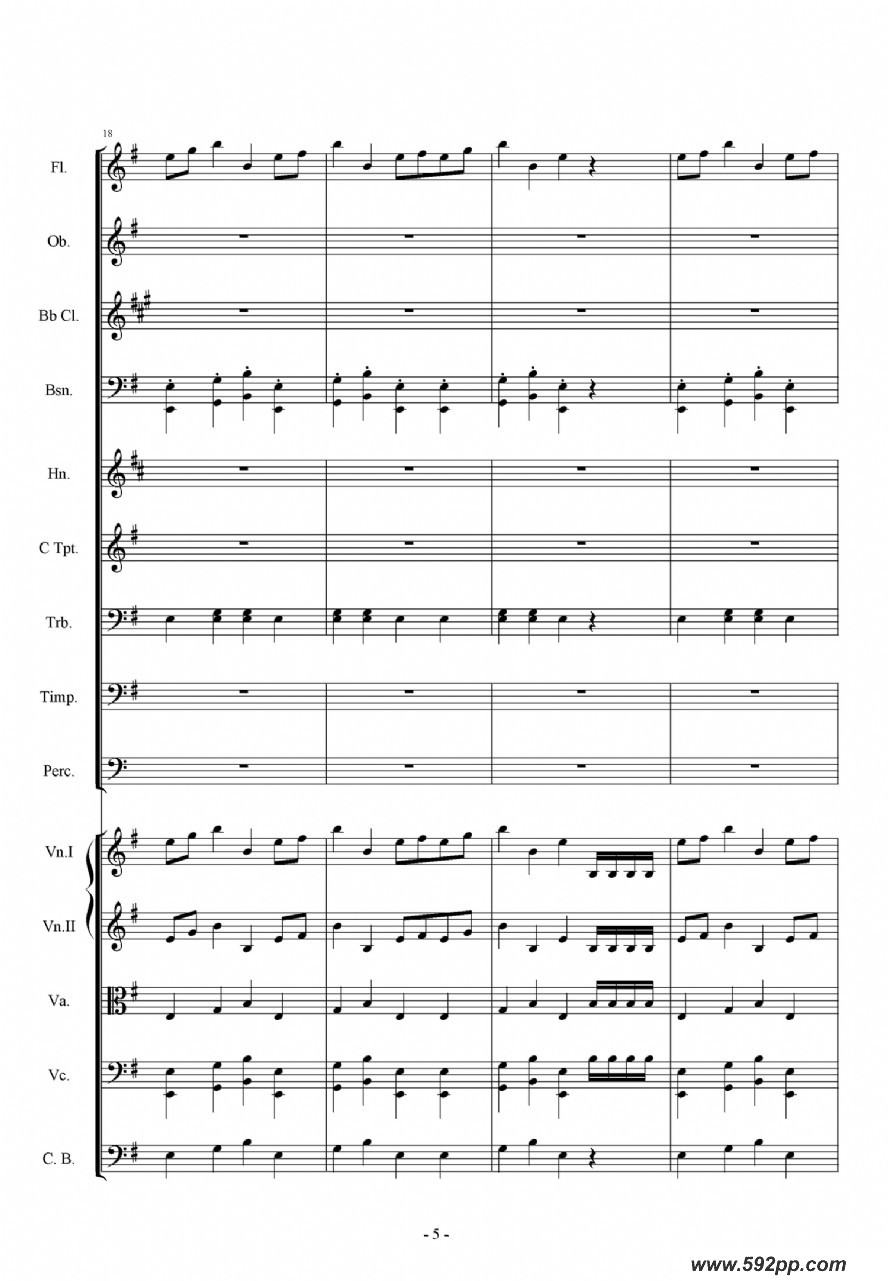 歌曲第一交响曲——愤怒的小鸟的简谱歌谱下载