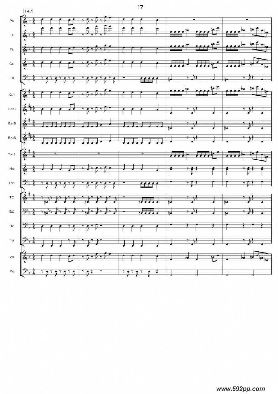 歌曲加勒比海盗交响组曲的简谱歌谱下载