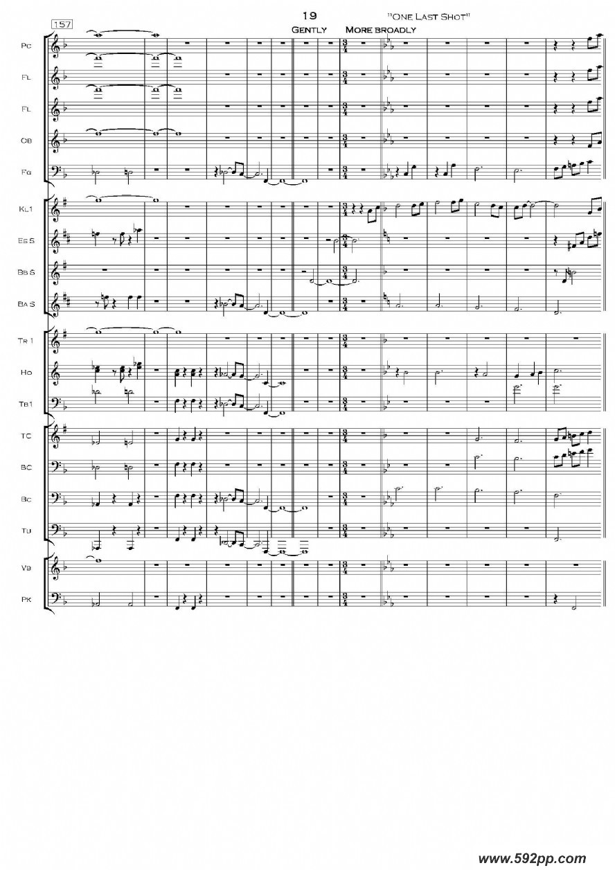 歌曲加勒比海盗交响组曲的简谱歌谱下载